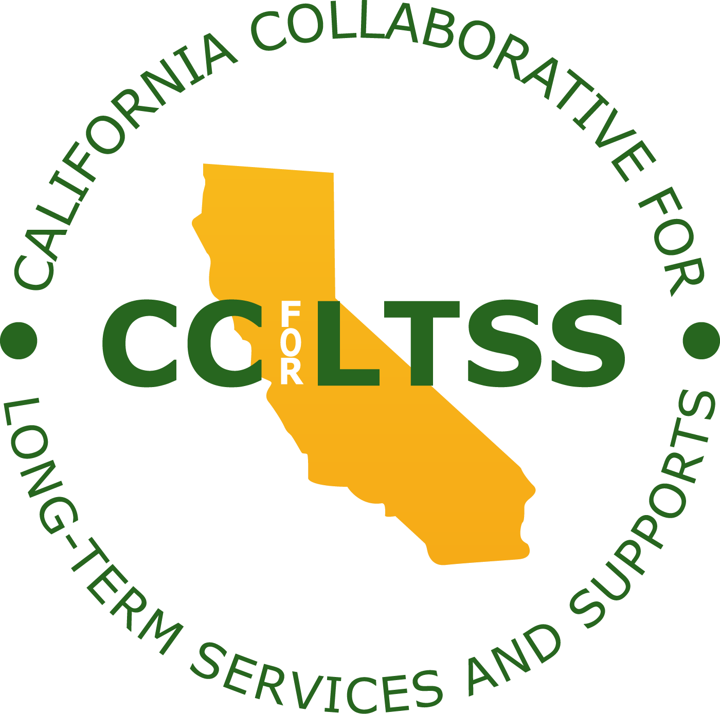 Logo of the California Collaborative for Long Term Services and Supports (CCLTSS). .